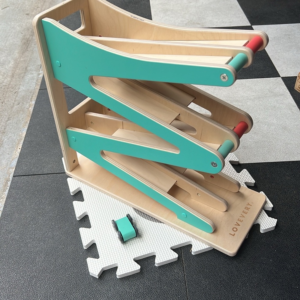 Lovevery toy car track